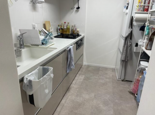 神戸市須磨区大池町、中古マンションのキッチン画像です