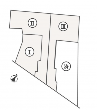 神戸市須磨区関守町、新築一戸建ての間取り画像です