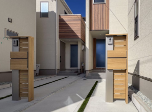 神戸市須磨区関守町、新築一戸建ての外観画像です