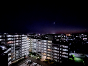 神戸市須磨区白川台、中古マンションのバルコニー画像です