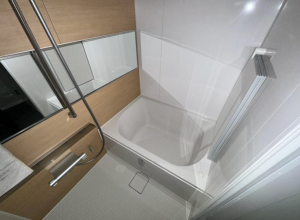 神戸市須磨区若草町、中古マンションの風呂画像です