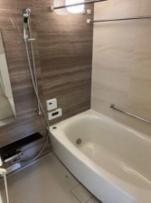 神戸市須磨区桜の杜、中古マンションの風呂画像です