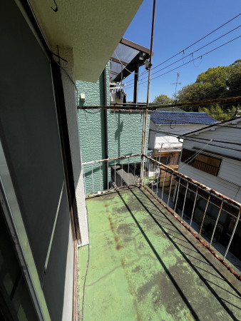 神戸市須磨区禅昌寺町、中古一戸建てのバルコニー画像です