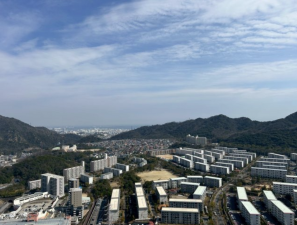 神戸市須磨区道正台、中古マンションのバルコニー画像です