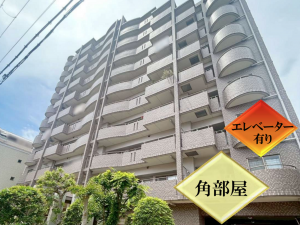 神戸市須磨区寺田町、中古マンションの外観画像です