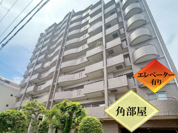 神戸市須磨区寺田町、中古マンションの外観画像です