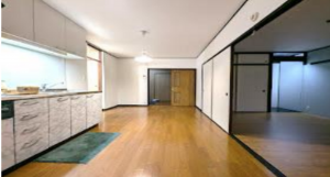 神戸市須磨区一ノ谷町、中古マンションのキッチン画像です