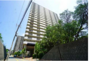 神戸市須磨区清水台、中古マンションの外観画像です