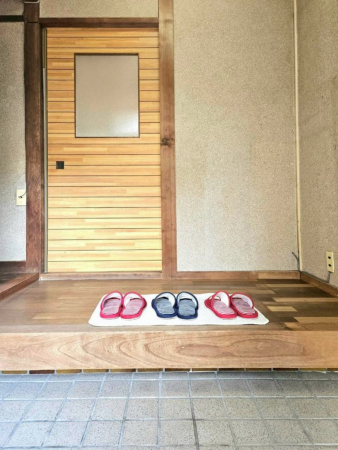 神戸市須磨区妙法寺、中古一戸建ての玄関画像です