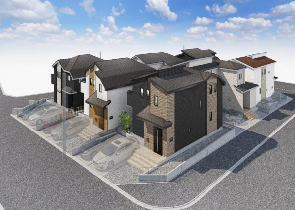 神戸市須磨区白川、新築一戸建ての画像です