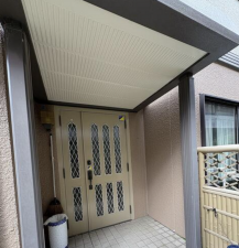 神戸市須磨区東白川台、中古一戸建ての玄関画像です