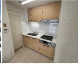 神戸市須磨区潮見台町、中古マンションのキッチン画像です