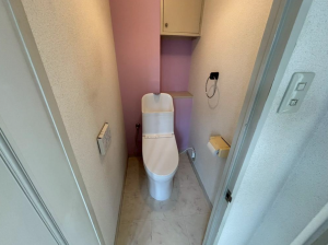 神戸市須磨区桜木町、中古マンションのトイレ画像です