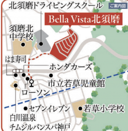 神戸市須磨区車、土地の画像です