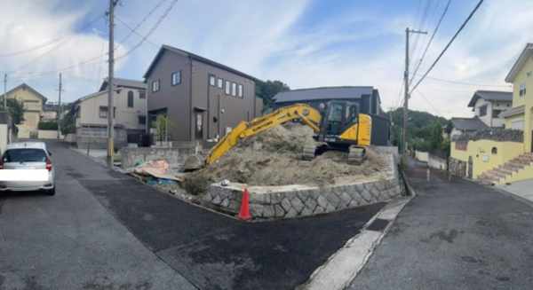 神戸市須磨区菅の台、土地の外観画像です