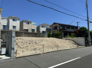 神戸市須磨区北落合、新築一戸建ての外観画像です
