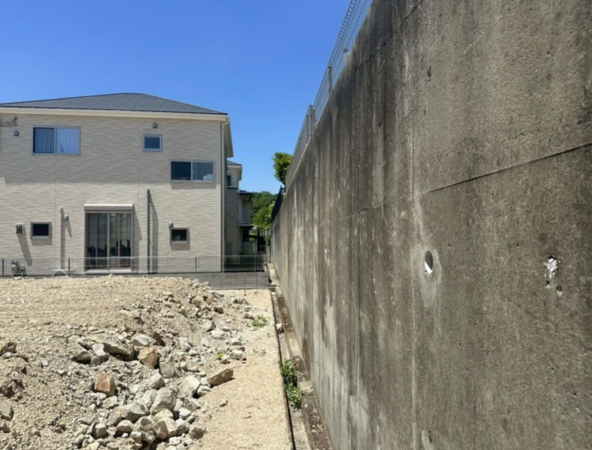神戸市須磨区北落合、新築一戸建ての外観画像です