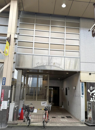 神戸市須磨区飛松町、中古マンションの外観画像です