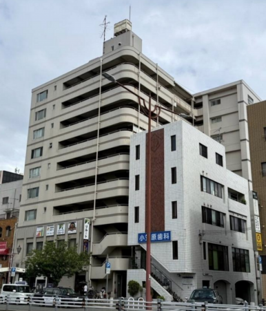 神戸市須磨区平田町、中古マンションの外観画像です