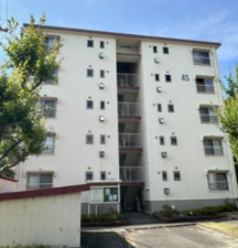 神戸市須磨区高倉台、中古マンションの外観画像です