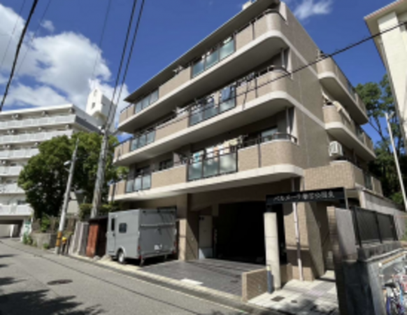 神戸市須磨区若木町、中古マンションの外観画像です