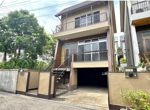 神戸市須磨区一ノ谷町、中古一戸建ての外観画像です