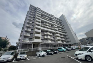 神戸市須磨区横尾、中古マンションの外観画像です