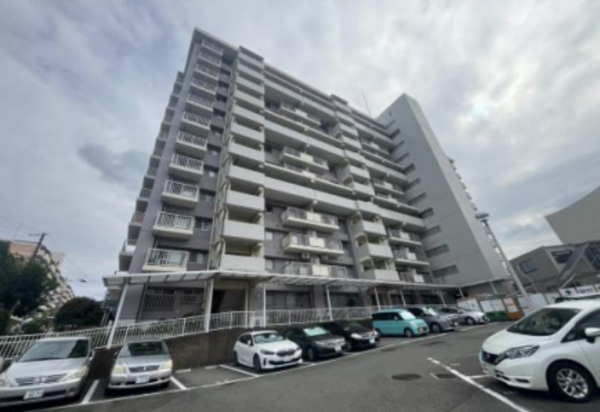 神戸市須磨区横尾、中古マンションの外観画像です
