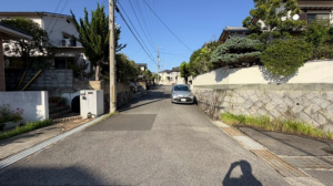 神戸市須磨区菅の台、新築一戸建ての外観画像です