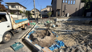 神戸市須磨区菅の台、新築一戸建ての外観画像です