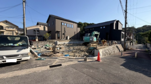 神戸市須磨区菅の台、新築一戸建ての外観画像です