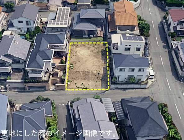 神戸市須磨区高倉台、土地の外観画像です