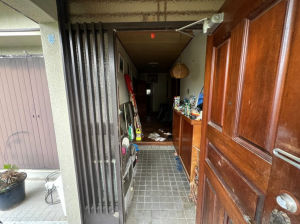 神戸市須磨区高倉台、中古一戸建ての玄関画像です