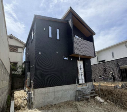 神戸市須磨区友が丘、新築一戸建ての外観画像です