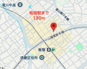 神戸市須磨区平田町、土地の地図画像です