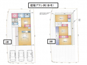 神戸市須磨区大手町、土地の間取り画像です