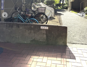 神戸市須磨区高倉町、中古マンションの駐車場画像です