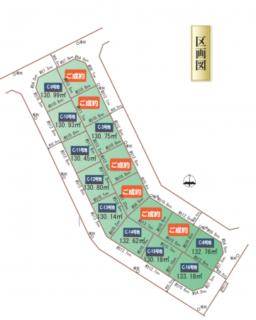 神戸市須磨区車、土地の間取り画像です