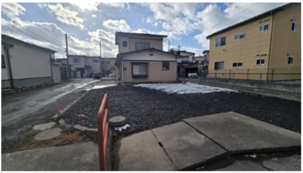 八戸市諏訪、土地の画像です