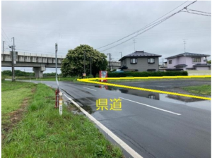 八戸市大字市川町、土地の画像です