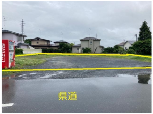 八戸市大字市川町、土地の画像です