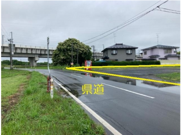 八戸市大字市川町、土地の画像です