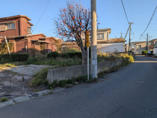 八戸市大字白銀町、土地の画像です