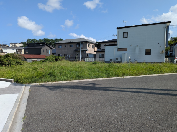 八戸市吹上、土地の画像です