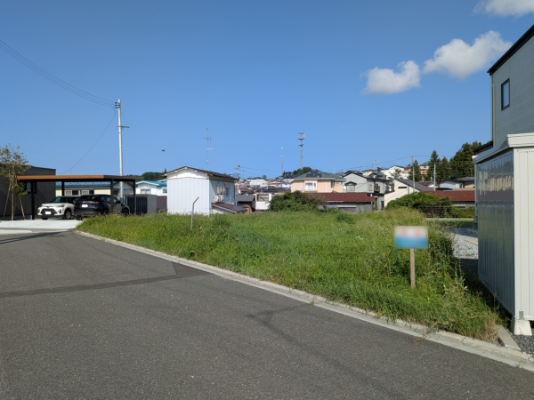 八戸市吹上、土地の画像です
