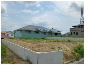 八戸市東白山台、土地の画像です