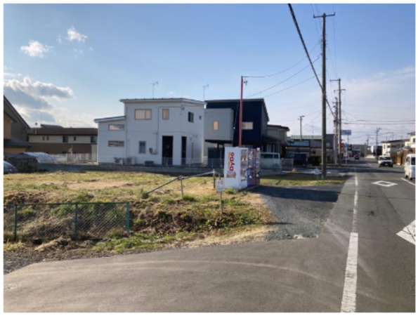 八戸市大字長苗代、土地の画像です