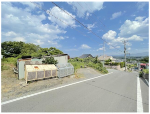 八戸市大字中居林、土地の画像です