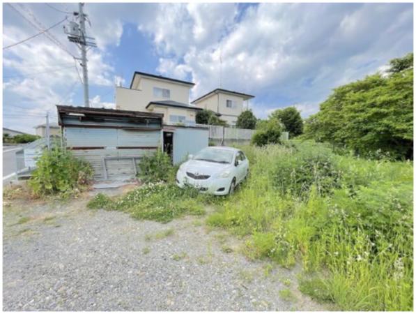 八戸市大字中居林、土地の画像です