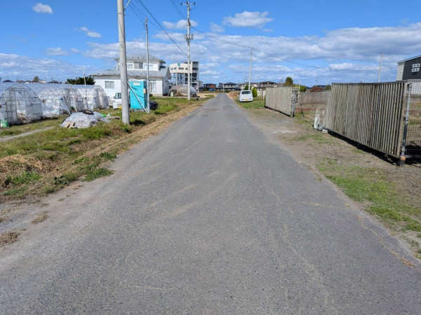 八戸市大字市川町、土地の画像です